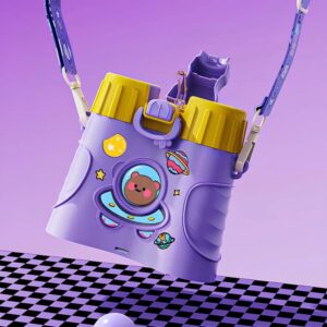 chiomino cartoon print school bottle